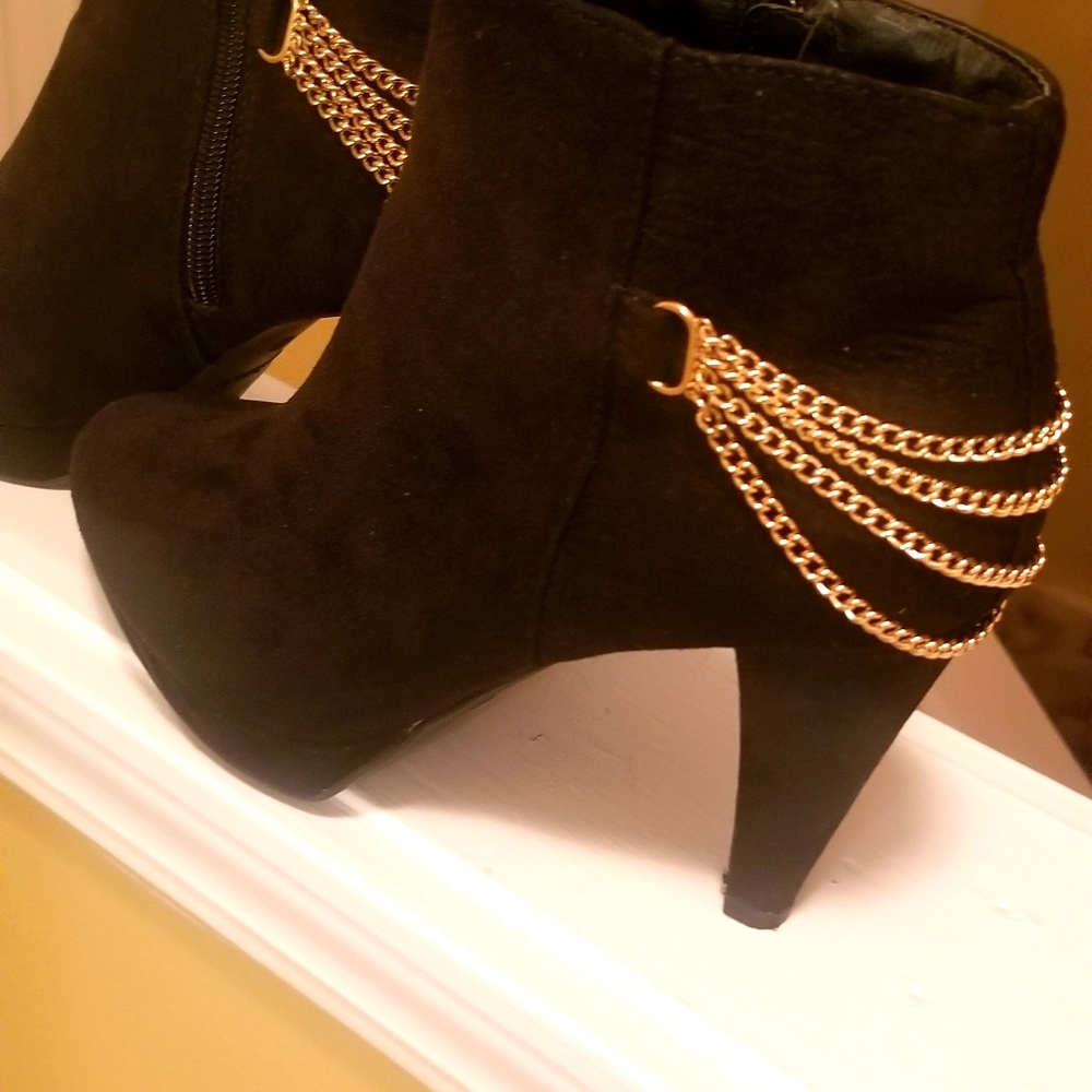 Black Suede Boots